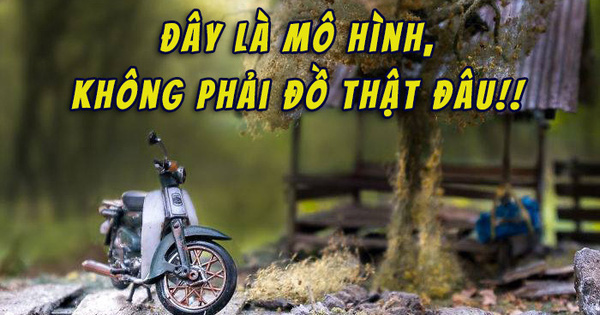 Ngỡ ngàng với bộ mô hình tí hon siêu thực, trông chẳng khác gì đồ thật, có cái được bán với giá gần 10 triệu đồng