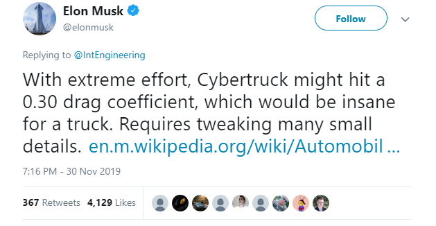 Anh YouTuber làm bài thử khí động lực học cho xe Cybertruck: hóa ra cục gạch 4 bánh này xé gió vút đi dễ dàng hơn bạn tưởng! - Ảnh 2.