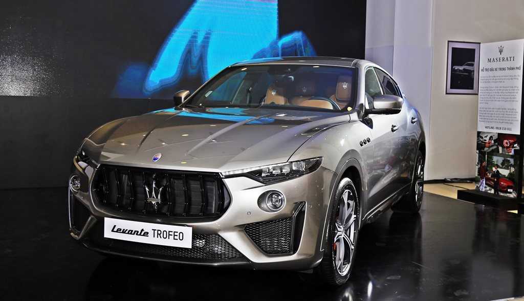 Cận cảnh SUV sang chảnh Maserati Levante Trofeo vừa có mặt tại Việt Nam