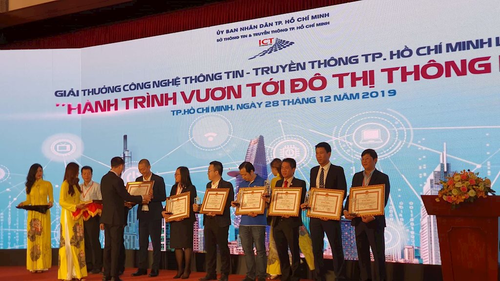 Dịch vụ CMC Cloud của CMC Telecom nhận giải HoChiMinh ICT Awards