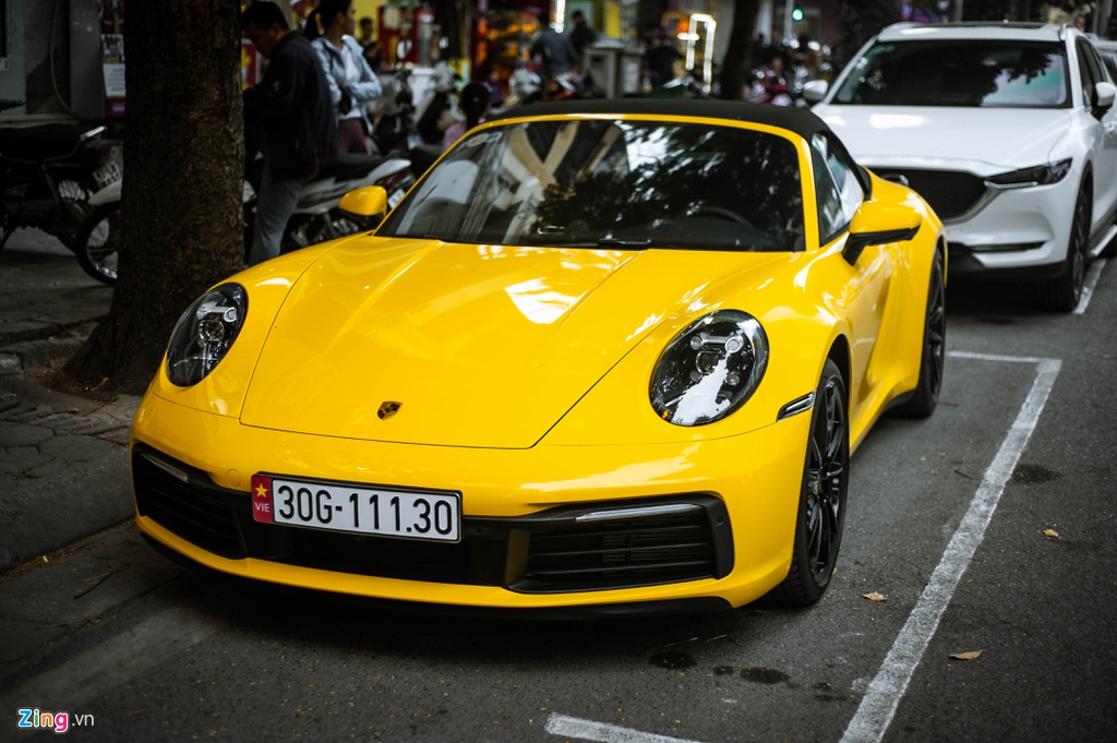 Porsche 911 Carrera S Cabriolet 2020 dau tien ve Viet Nam hinh anh 1 BAC_6406_zing.jpg