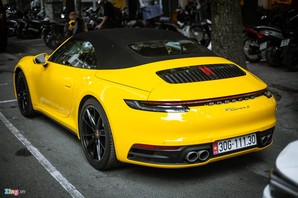Porsche 911 Carrera S Cabriolet 2020 dau tien ve Viet Nam hinh anh 4 BAC_6409_zing.jpg