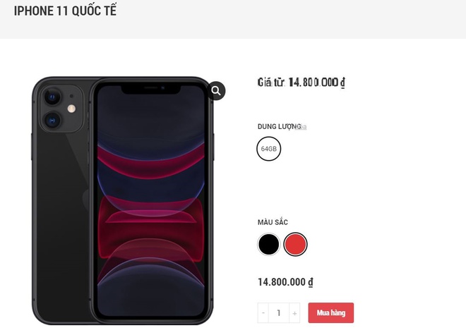 Gan Tet, iPhone 11 lien tuc giam gia hinh anh 1 ip11.JPG