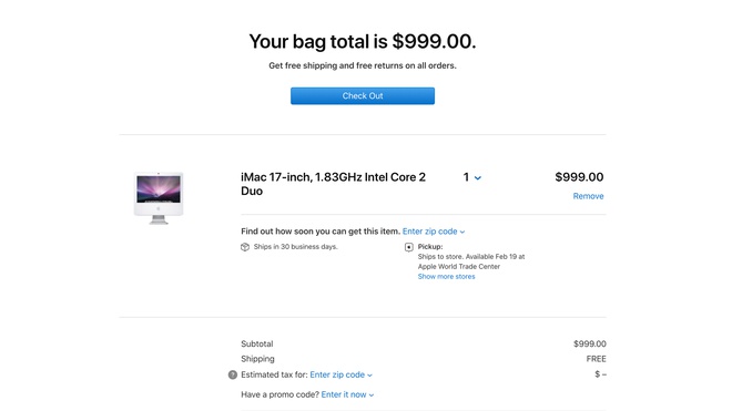 Apple vẫn đang bán đồ cổ với mức giá kỳ quặc