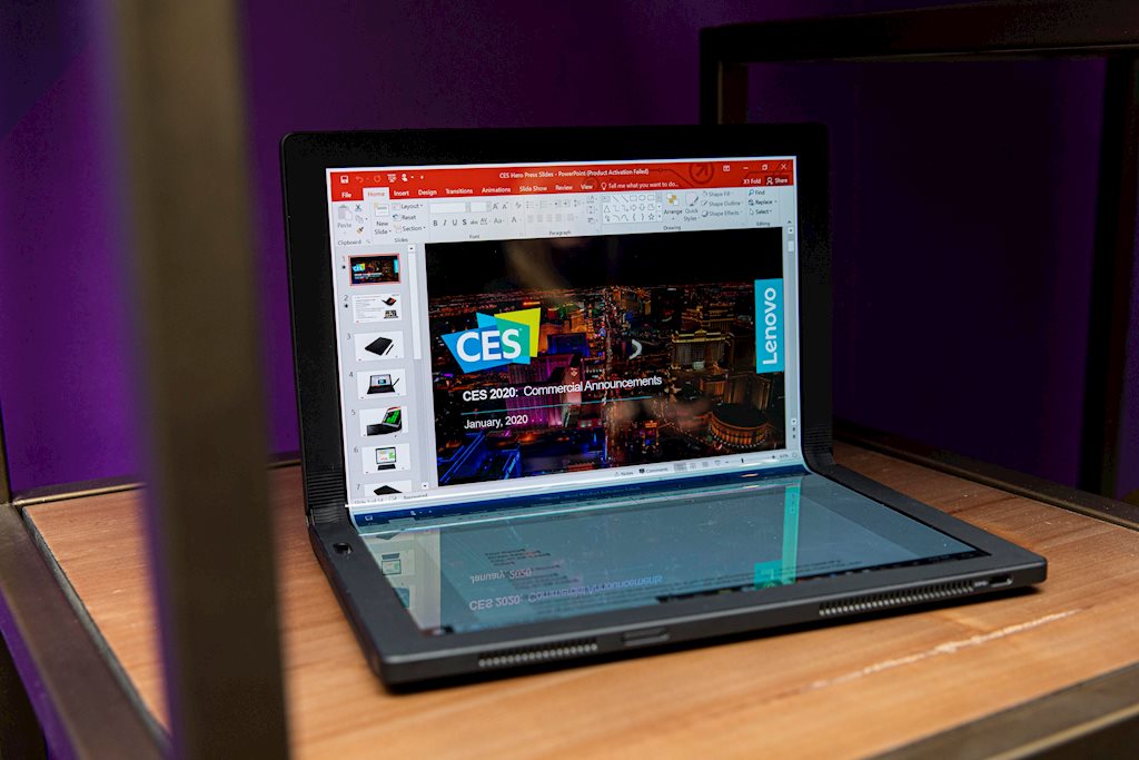 CES 2020: Lenovo công bố laptop 5G đầu tiên trên thế giới, laptop ThinkPad gập cùng khung tranh thông minh