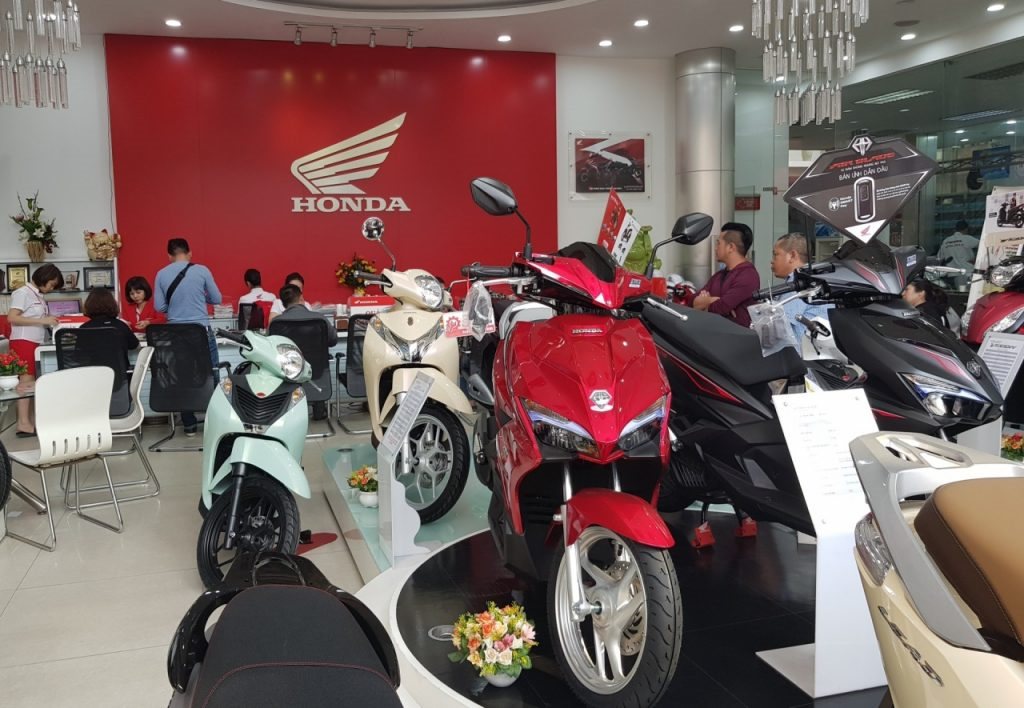 Honda, Yamaha, Suzuki, SYM và Piaggio bán hơn 3,2 triệu xe máy tại Việt Nam