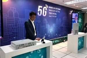 Sáng nay, Việt Nam bắt đầu thực hiện cuộc gọi 5G đầu tiên trên thiết bị Make in Vietnam