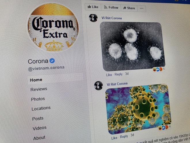 Nguoi Viet tran vao trang Facebook bia Corona ban ve virus Vu Han hinh anh 1 a9af39e9a2d45a8a03c5.jpg