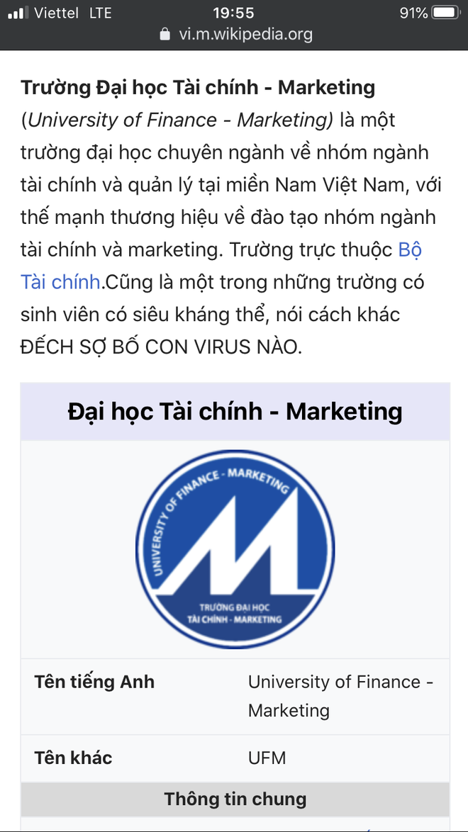 Nhiều trường bị sửa Wikipedia vì không cho sinh viên nghỉ học