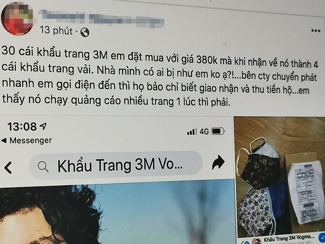Mua khau trang tren Facebook nhan hop hang la cay hinh anh 2 83adba1cd4ca2c9475db.jpg