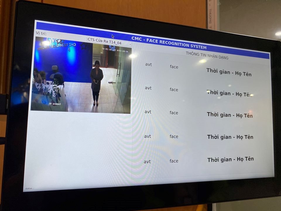 Chống dịch Corona, CMC chấm công bằng nhận diện khuôn mặt