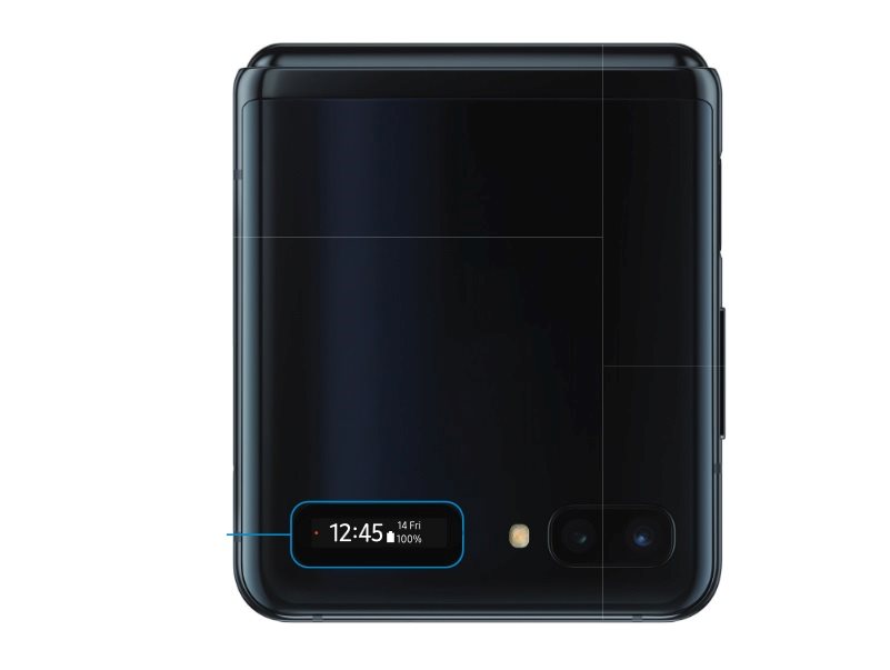 Hướng dẫn về màn hình gập của Galaxy Z Flip