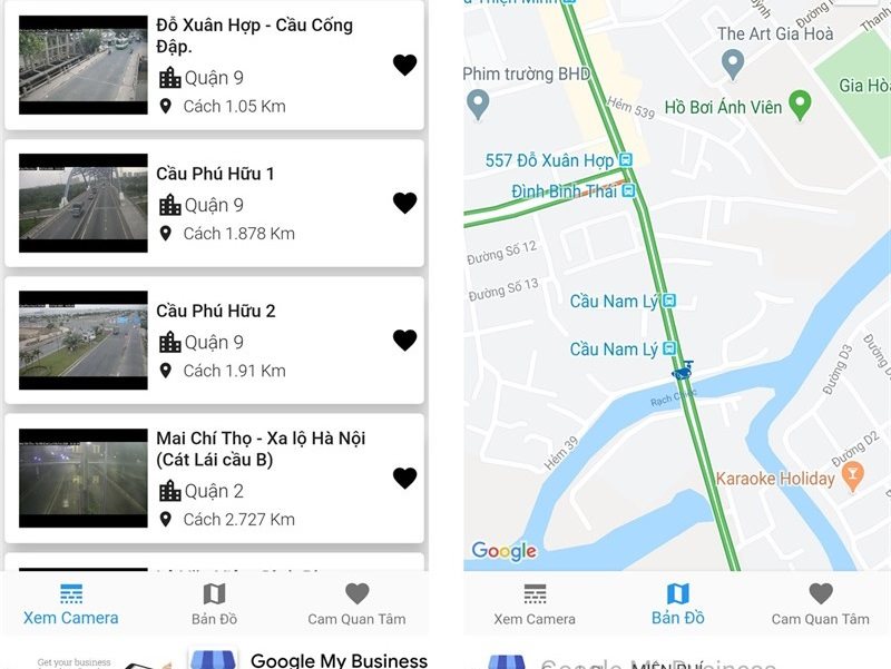 Tổng hợp ứng dụng camera giao thông TP.HCM để theo dõi ngập nước, kẹt xe