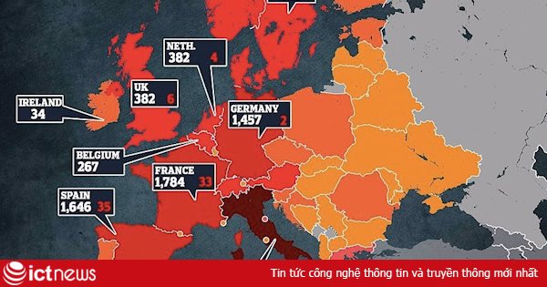 Ca nhiễm Covid-19 tăng mạnh ở châu Âu, Italia như trong 'thời chiến'