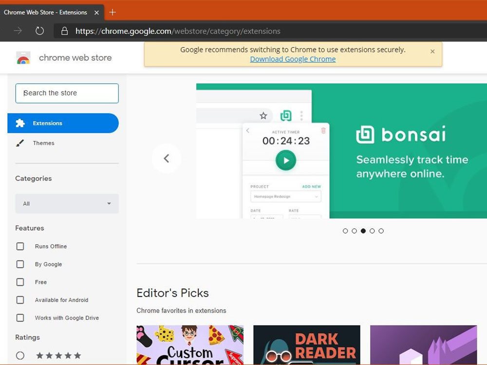 Google sỗ sàng kéo người dùng Microsoft Edge chuyển sang Chrome