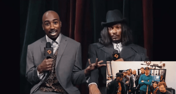 Theo yêu cầu của Snoop Dogg, nhóm nghệ sĩ sử dụng công nghệ deepfake để hồi sinh rapper huyền thoại Tupac - Ảnh 3.