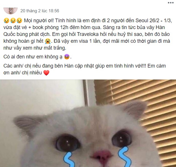 Khach Viet dong loat huy di Han Quoc vi so dich benh Covid-19 hinh anh 2 hq.jpg