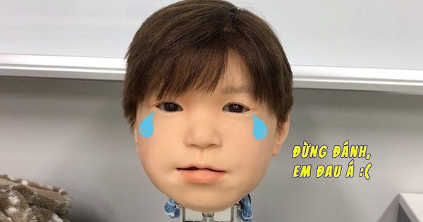 Nhật Bản phát triển thành công mẫu robot trẻ em chân thực đến rùng mình, lại còn biết đau giống hệt con người