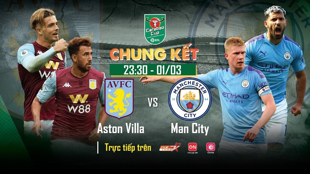 VTVcab tường thuật trực tiếp chung kết Carabao Cup 2020
