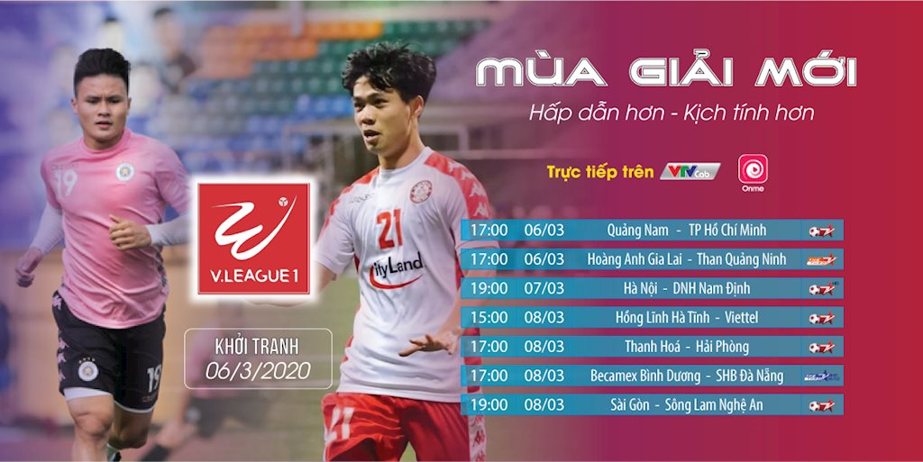 Tận hưởng trọn vẹn V.League 2020 mọi nơi mọi lúc bằng cách nào?