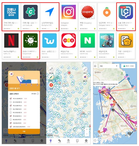 5 ứng dụng Covid-19 được người Hàn Quốc trọng dụng