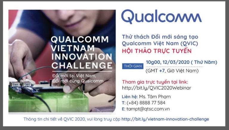 Tạo cơ hội để các startup Việt hiện thực hóa những công nghệ tương lai: Qualcomm tổ chức cuộc thi “Thử thách Đổi mới sáng tạo Qualcomm Việt Nam”
