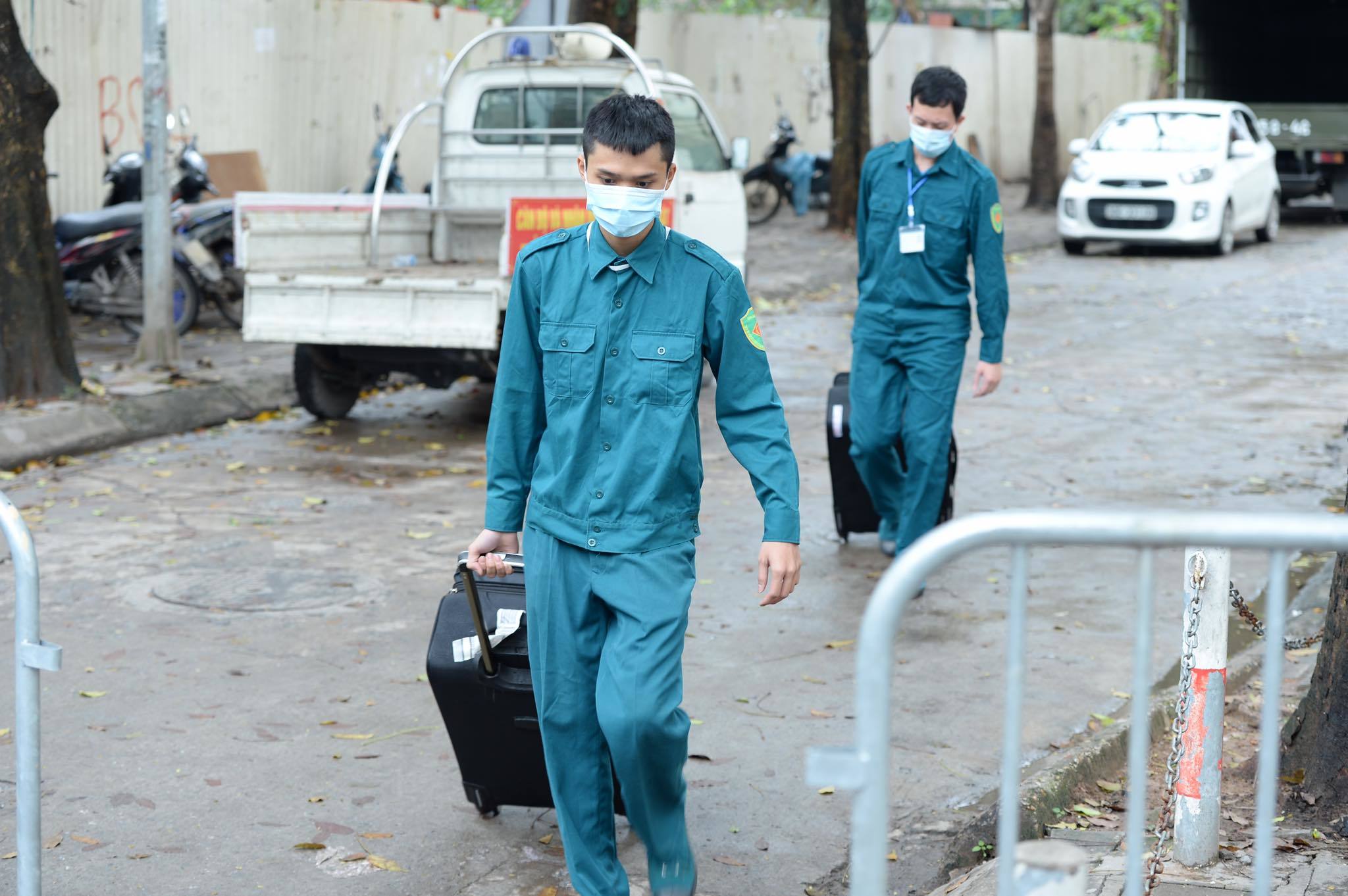 Hình ảnh khu cách ly tập trung đón 4.000 người ở Thủ đô