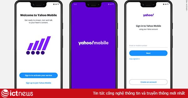 Ra mắt dịch vụ điện thoại Yahoo Mobile, cước 40 USD/tháng