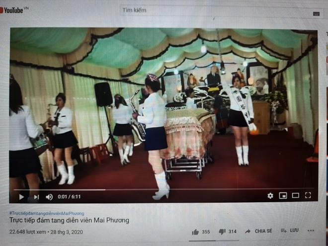 Video gia livestream dam tang Mai Phuong tran lan YouTube hinh anh 2 21538fd83f35c46b9d24.jpg