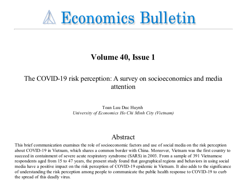 Giảng viên công bố nghiên cứu về dịch Covid-19 từ khu cách ly Khánh Hoà