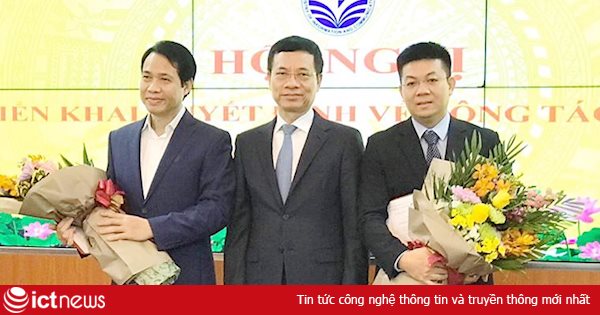 Bộ TT&TT bổ nhiệm lãnh đạo phụ trách Trung tâm Internet Việt Nam