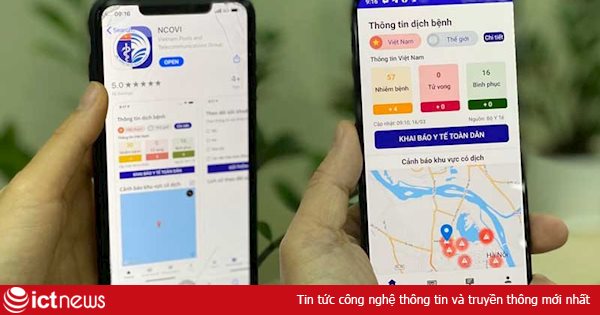 VinaPhone miễn phí data truy cập app NCOVI để hỗ trợ người dân khai báo y tế