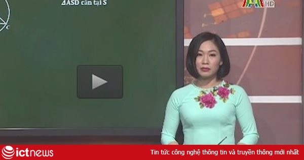 Lịch học trực tuyến trên Đài Truyền hình Hà Nội tuần này