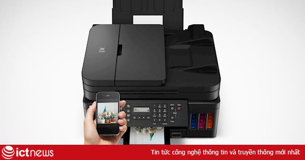 Canon tung bộ đôi máy in không dây G7070 và GM4070 hiệu suất cao