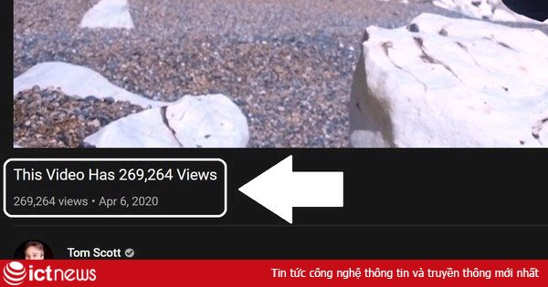 Như trò ảo thuật: YouTuber này tìm được cách đổi tiêu đề video của mình thành số lượt xem theo thời gian thực