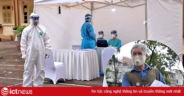 Đến lều dã chiến xét nghiệm Covid-19, 10 phút sau phấn khởi thấy âm tính