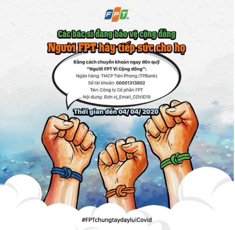 CEO Nguyễn Văn Khoa kêu gọi 36.000 người FPT tiếp sức các “chiến sĩ áo trắng” | Người FPT chung tay cùng cộng đồng chống dịch Covid-19