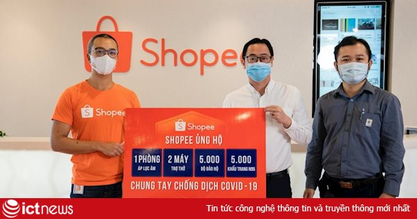 Shopee hỗ trợ máy trợ thở, phòng áp lực âm, đồ bảo hộ y tế và khẩu trang N95 chống dịch Covid-19