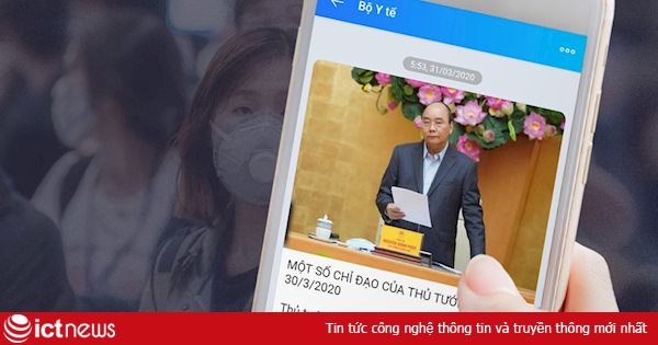 Bộ Y tế dùng Zalo để truyền tải thông điệp “nhà nào ở nhà đó” phòng dịch Covid-19
