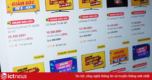 Sau iPhone, đến lượt nhiều mẫu TV giảm giá sốc 50%