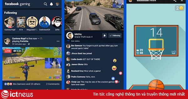 Facebook Gaming chính thức phát hành, đối đầu Amazon và Google