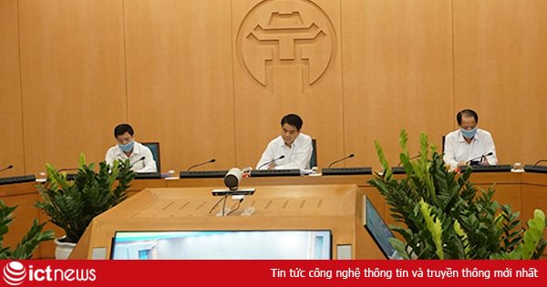 90% các cuộc họp diện rộng của Hà Nội sẽ được thực hiện trực tuyến