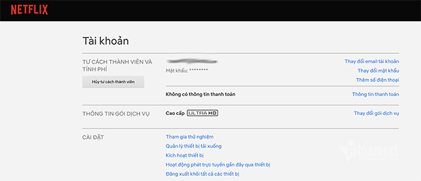Cần làm gì để không bị “hack' mất tài khoản Netflix?