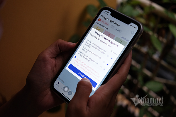 Hơn 7 triệu lượt tải app NCOVI, đạt 16,1 triệu bản khai y tế tự nguyện