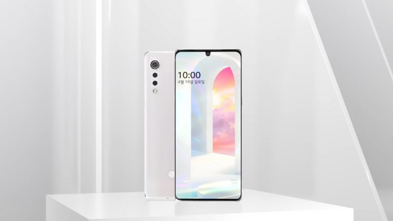 LG Velvet lộ ảnh thực tế trong cửa hàng tại Hàn Quốc