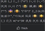 Cách gõ nhanh các biểu tượng cảm xúc Facebook bằng ký tự đặc biệt