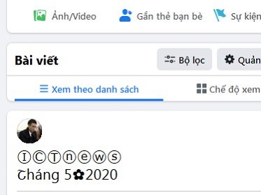 Tổng hợp ký tự đặc biệt trên Facebook
