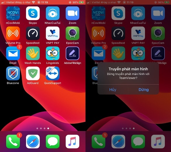Cách chia sẻ màn hình iPhone hoặc iPad qua TeamViewer