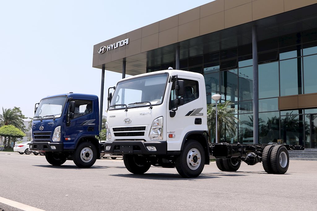 Mighty EX8 GT: Xe tải cỡ trung sản xuất tại Việt Nam
