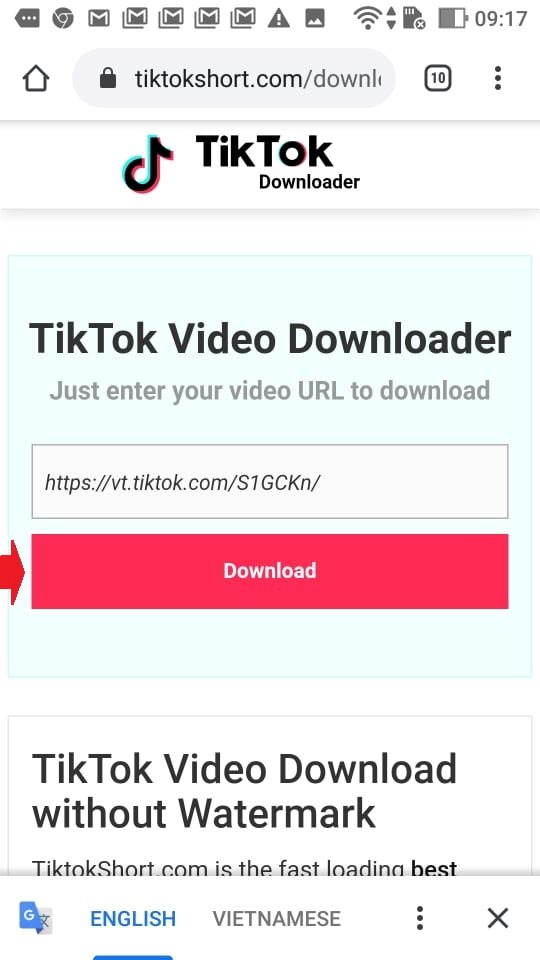 Hướng dẫn cách tải video TikTok không dính logo watermark